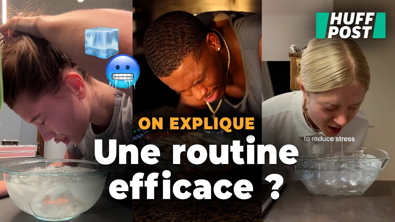 Plonger sa t&ecirc;te dans l&rsquo;eau glac&eacute;e comme le font les influenceurs a-t-il un int&eacute;r&ecirc;t pour la peau ?
