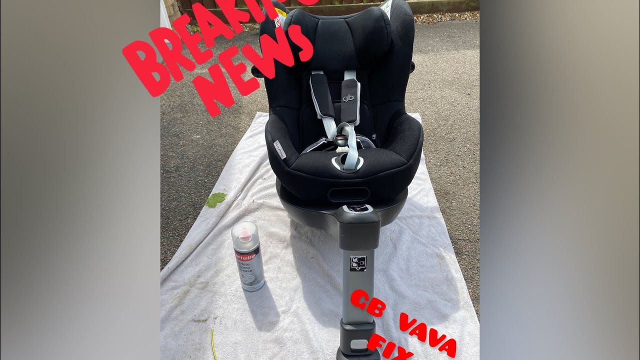 Sticky seat adjuster, How to fix gb i-Size Vaya platinum seat - English