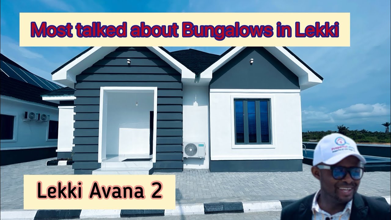 Lekki Avana 2 Bungalows | Affordable Luxury Homes in Lekki |  12 Months Payment plan | Site Tour 