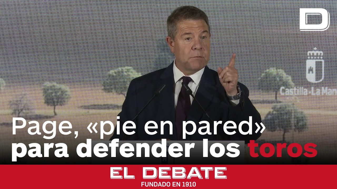 Page pone &laquo;pie en pared&raquo; contra la ILP que busca que los toros dejen de ser Patrimonio Cultural