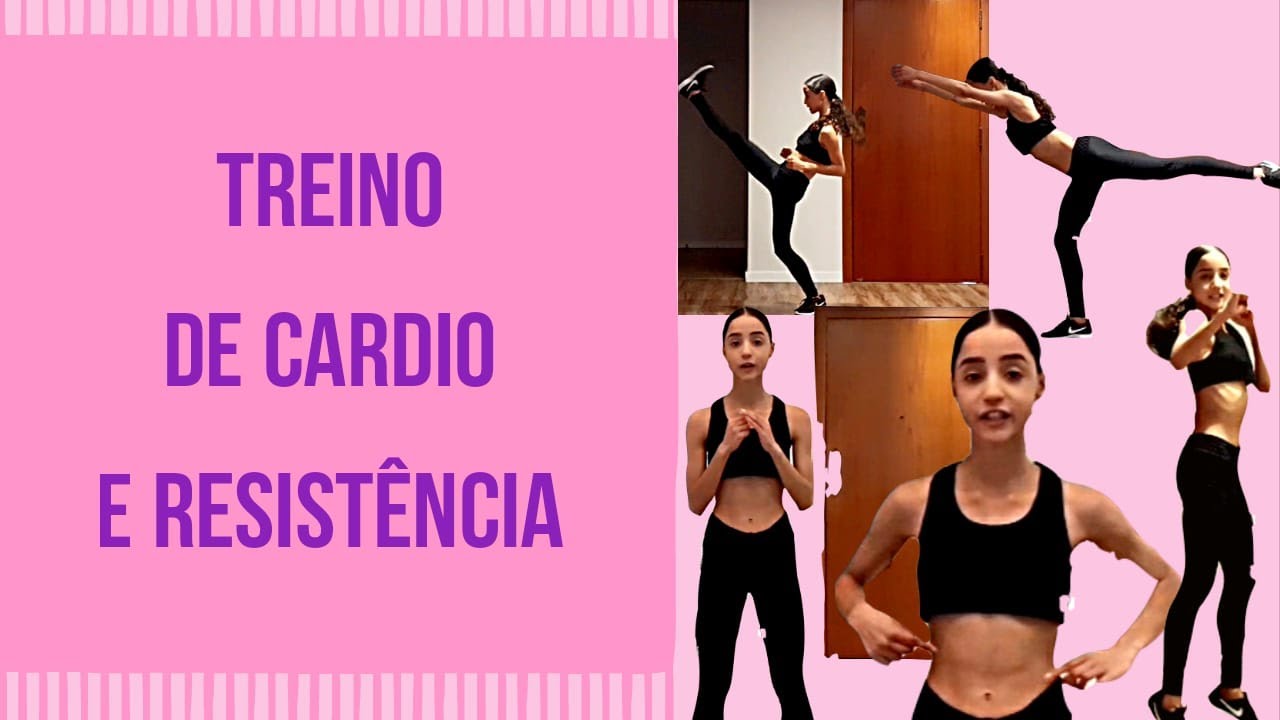 TREINO DE CARDIO E RESISTÊNCIA- Estilo Bailarina /Trabalhe Todo o Corpo
