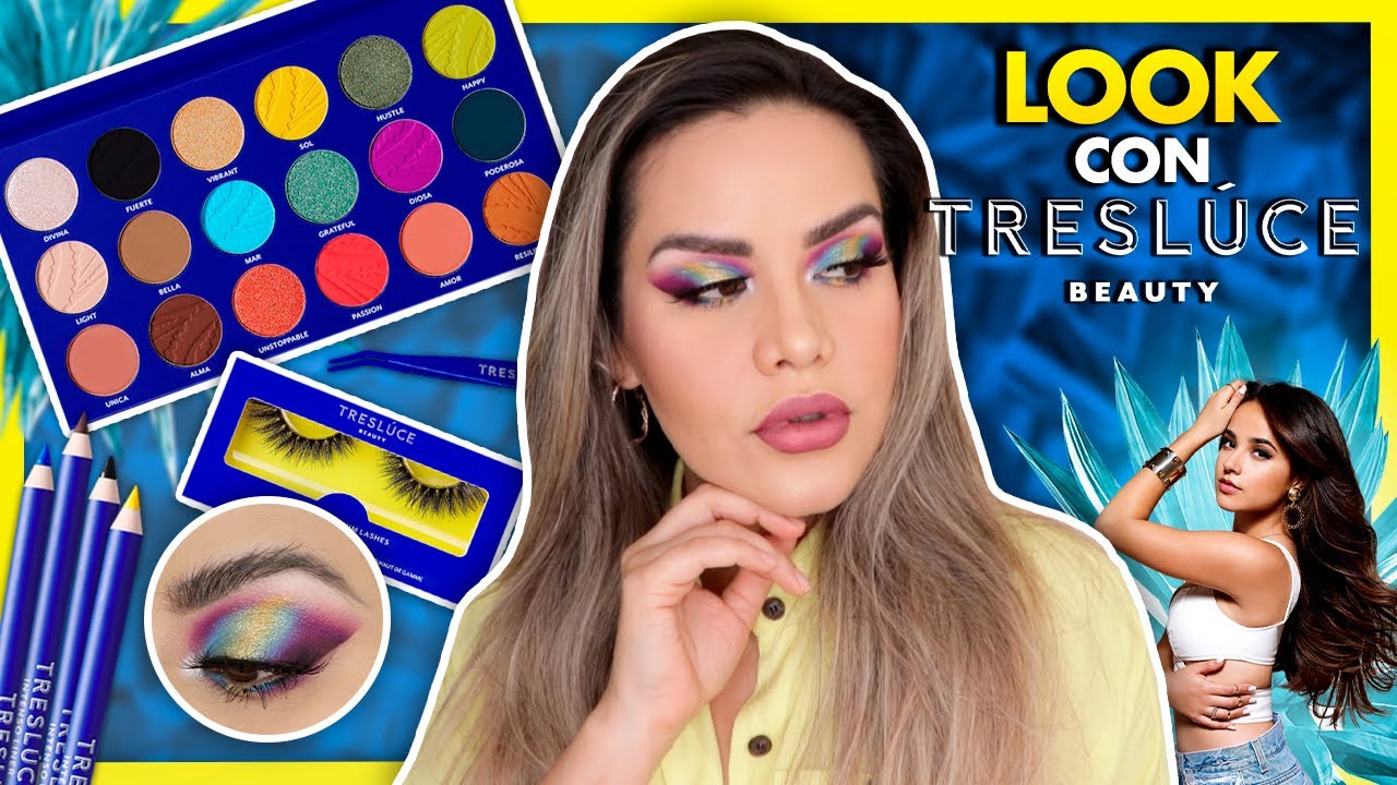 TRESLÚCE Beauty probe me hice Look colorido pero VALE LA PENA TODO? | Mytzi Cervantes