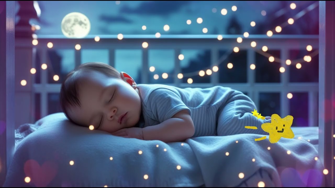 Moonlight EDM Baby Sleep Music 🌙 Soft Beats for Calm & Gentle Dreams (1 Hour)