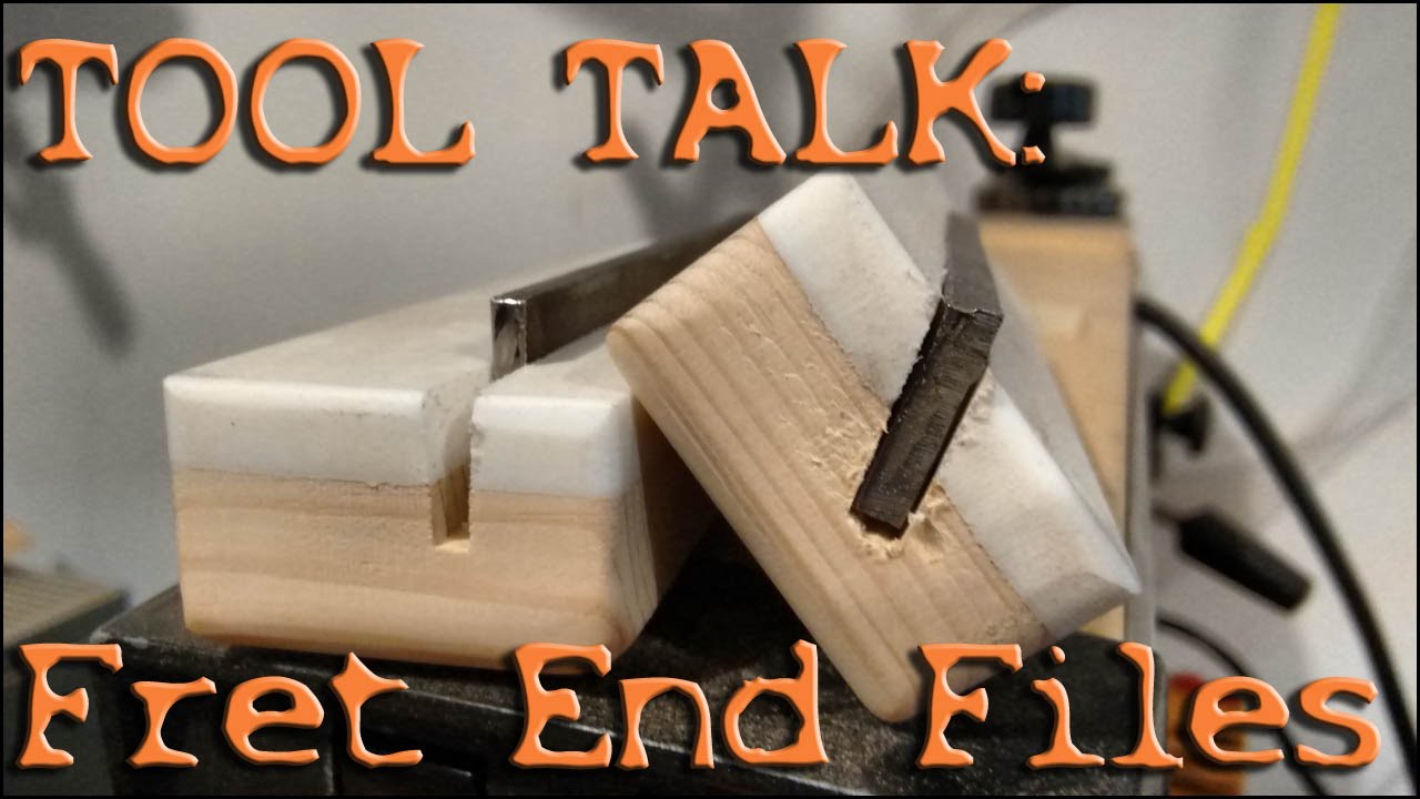 making fret end files | RATTLECAN GUITAR RESTORATIONS by James O’Rear
