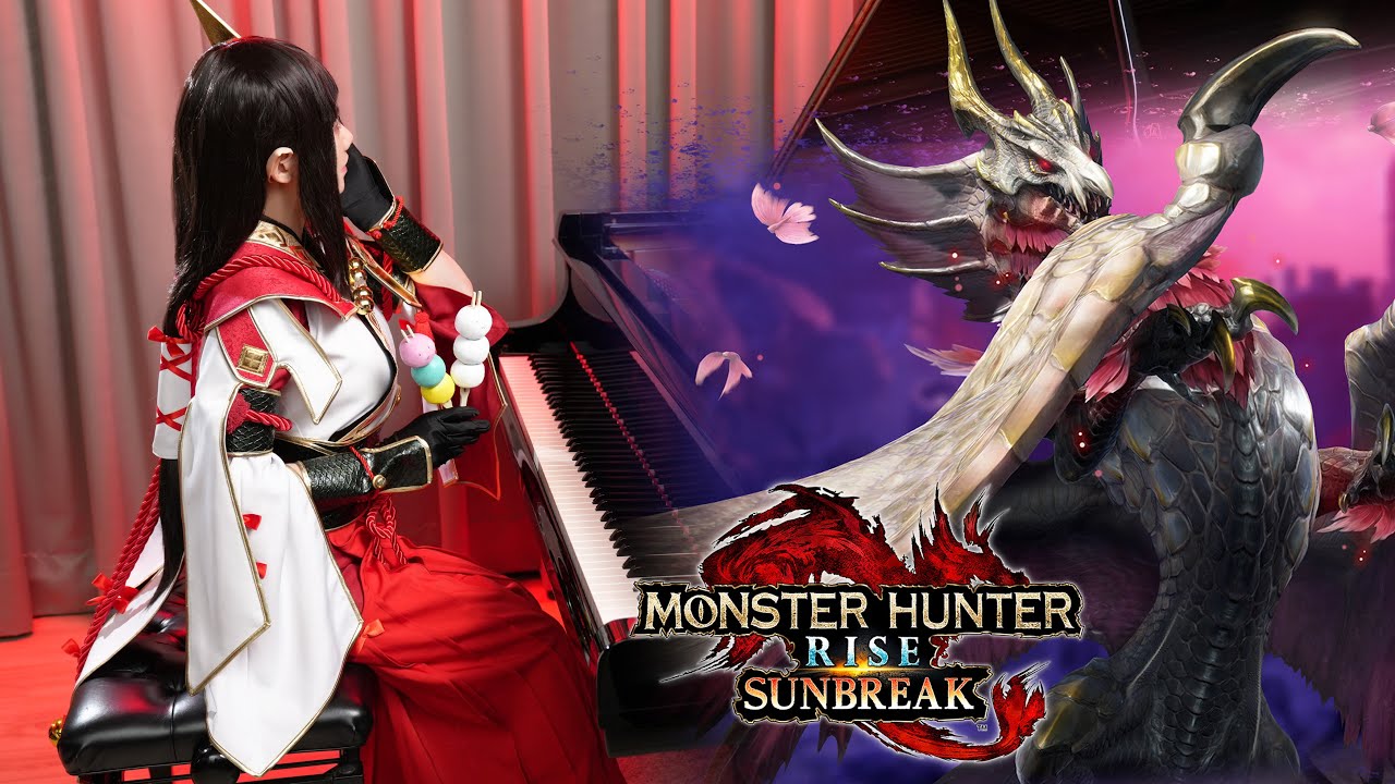 Monster Hunter Sunbreak - Malzeno Battle Theme「Scarlet Feast / 朱に染むる夜宴」Ru's Piano Cover