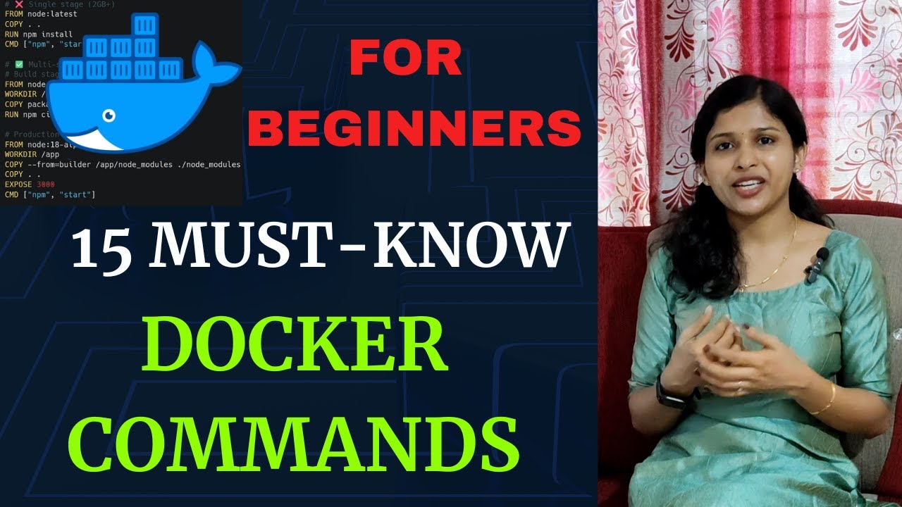 15 Must-Know Docker Commands for Beginners | Docker Tutorial Malayalam #codeeasewithanu #docker