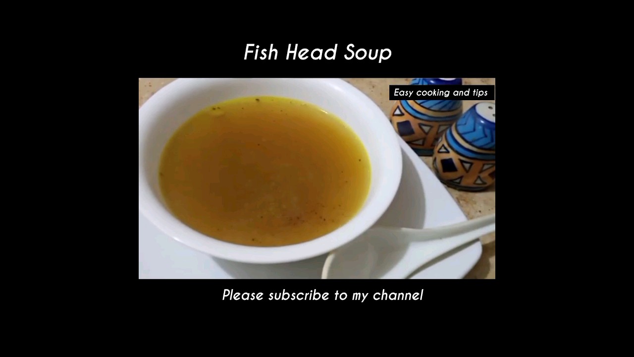 Fish head soup | Fish soup recipe | #shorts #viralshort #shortfeed