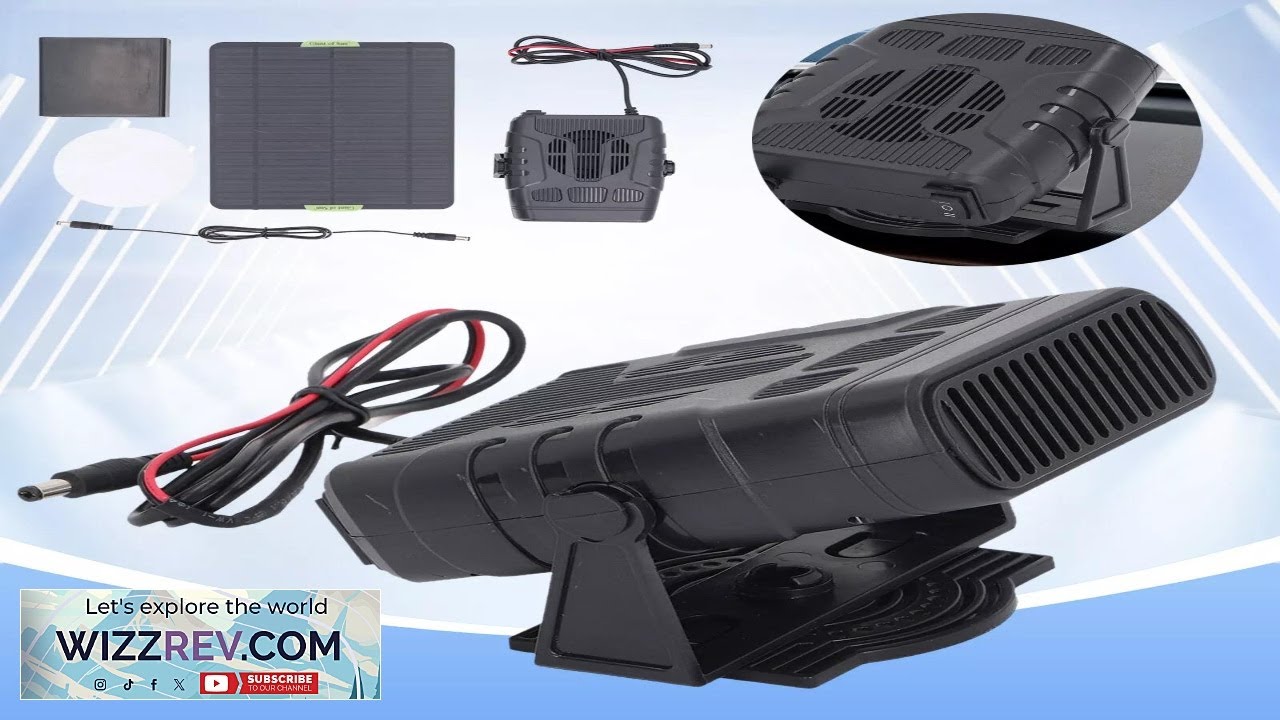 Portable Solar Panel Heater Generate Power And Stay Warm 20W Single