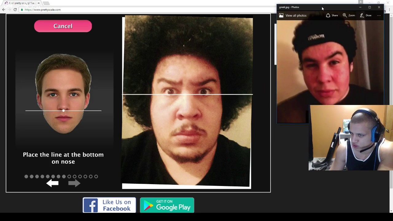TYLER1 FINDS OUT IF HES MORE ATTRACTIVE THAN GREEKGODX [VOD: 02-01-2017]