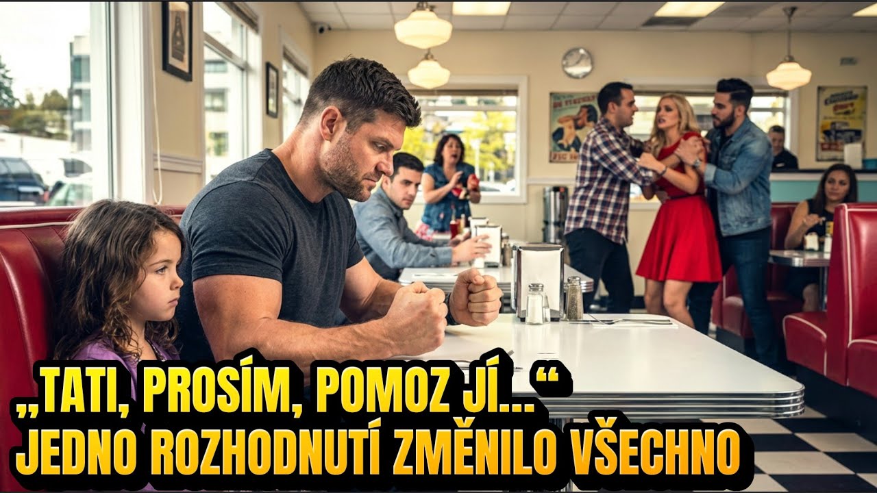 „Tati, prosím, pomoz jí…“Otec samoživitel zastavil dva muže