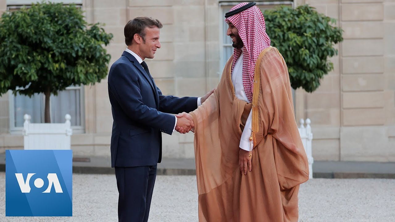 French President Hosts Saudi Crown Prince | VOA News