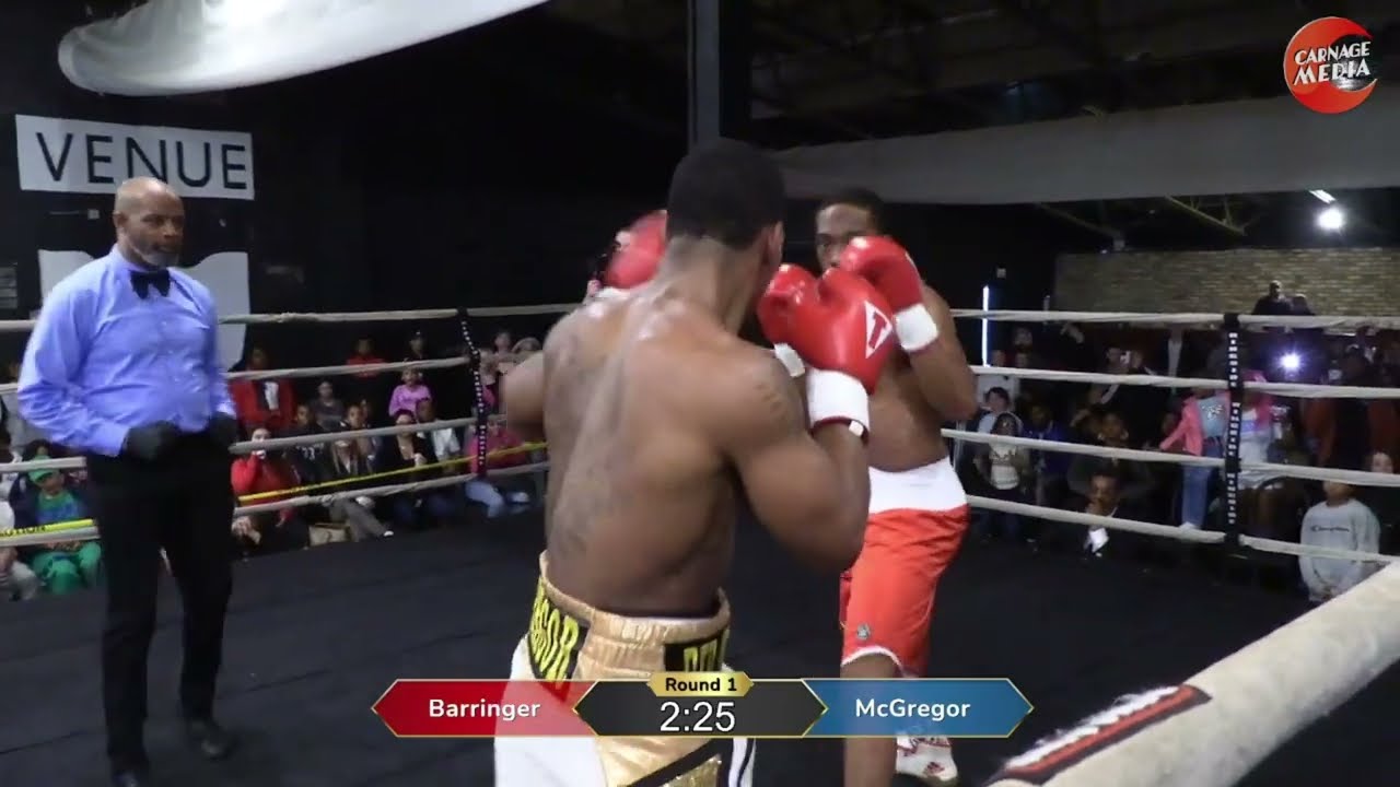 Roy Barringer vs Martez McGregor | Greer Promotions 1