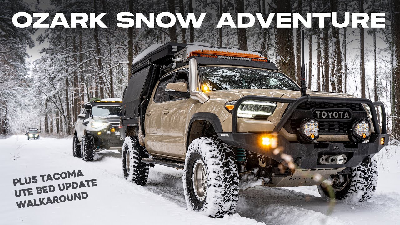 Beautiful Snow Adventure in the Ozarks + Truck Updates & Walkaround