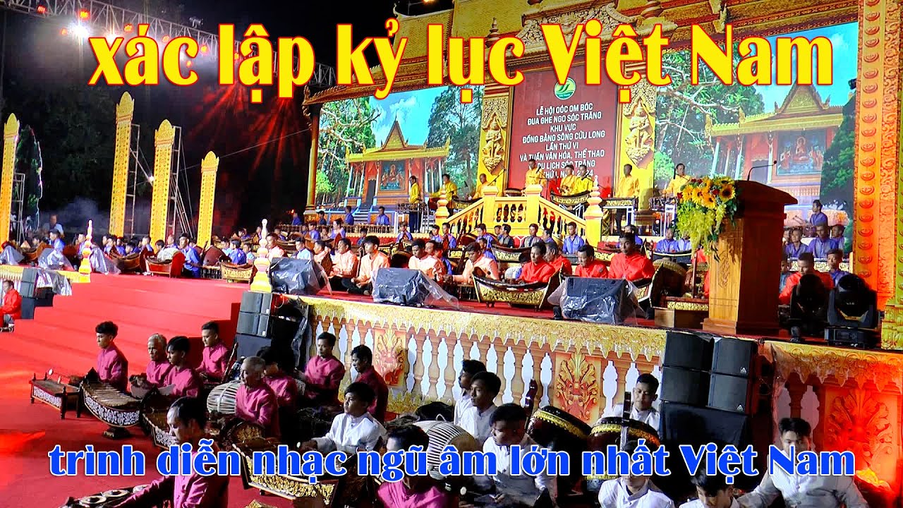 Xác Lập kỷ lục Việt Nam - trình diễn nhạc ngũ âm lớn nhất Việt Nam