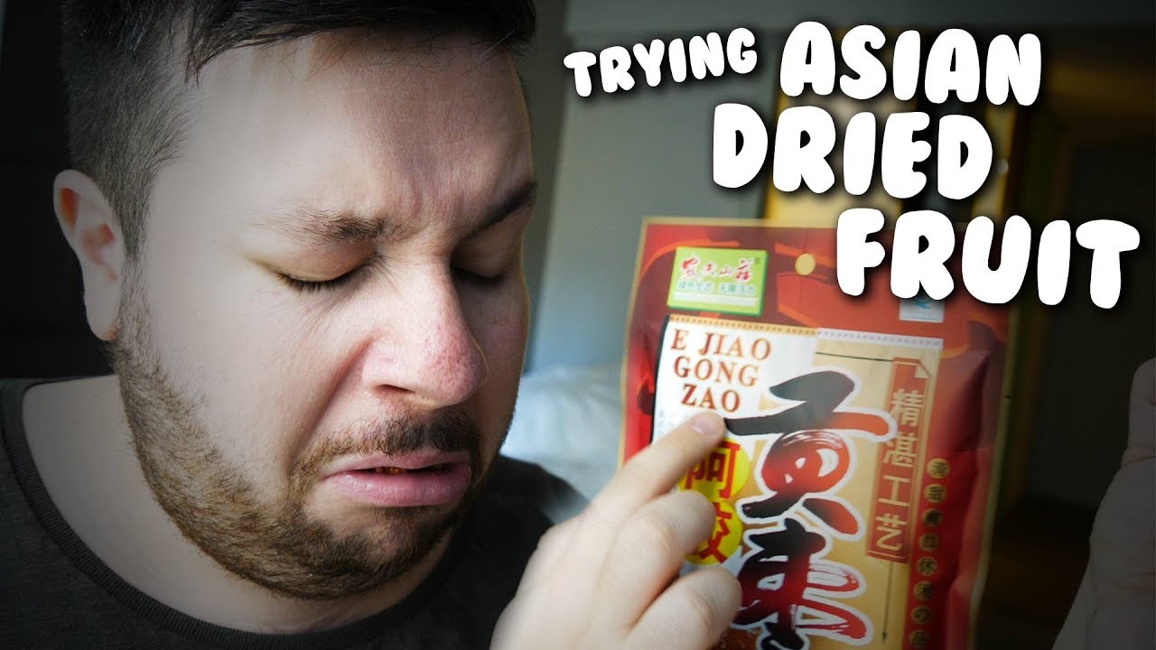 Trying Asian Dried Fruit