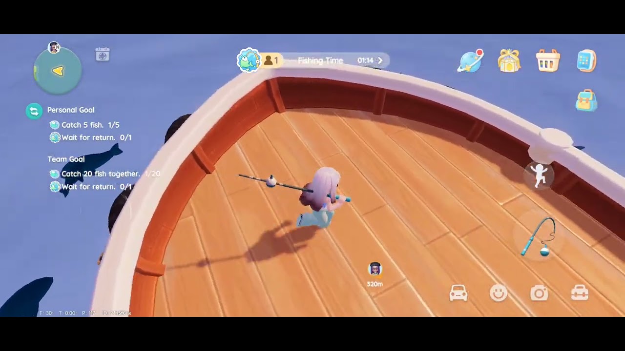 Heartopia: Sea fishing event. 