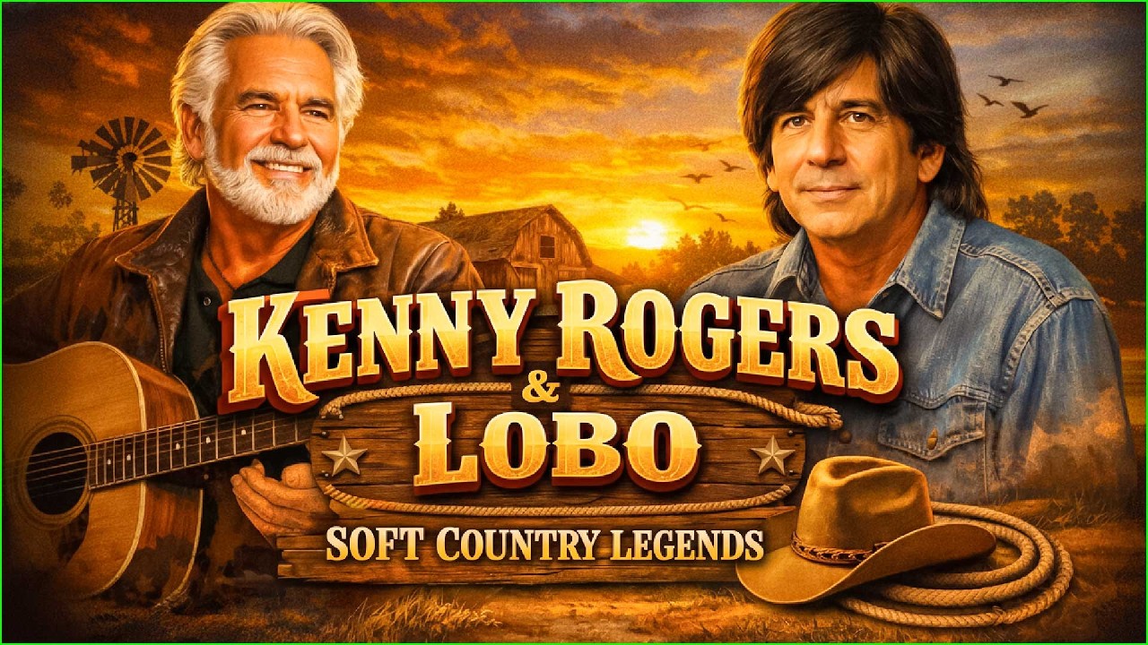 Kenny Rogers & Lobo Greatest Hits🌾 Classic Country Hits of the 70s & 80s | Country Love 2026