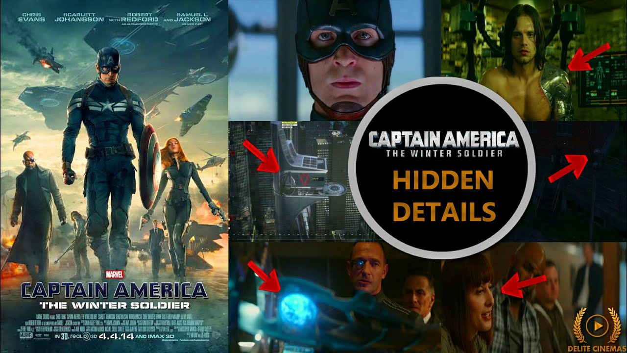 Hidden Details in Captain America The Winter Soldier Movie with English subtitlesl By Delite Cinemas