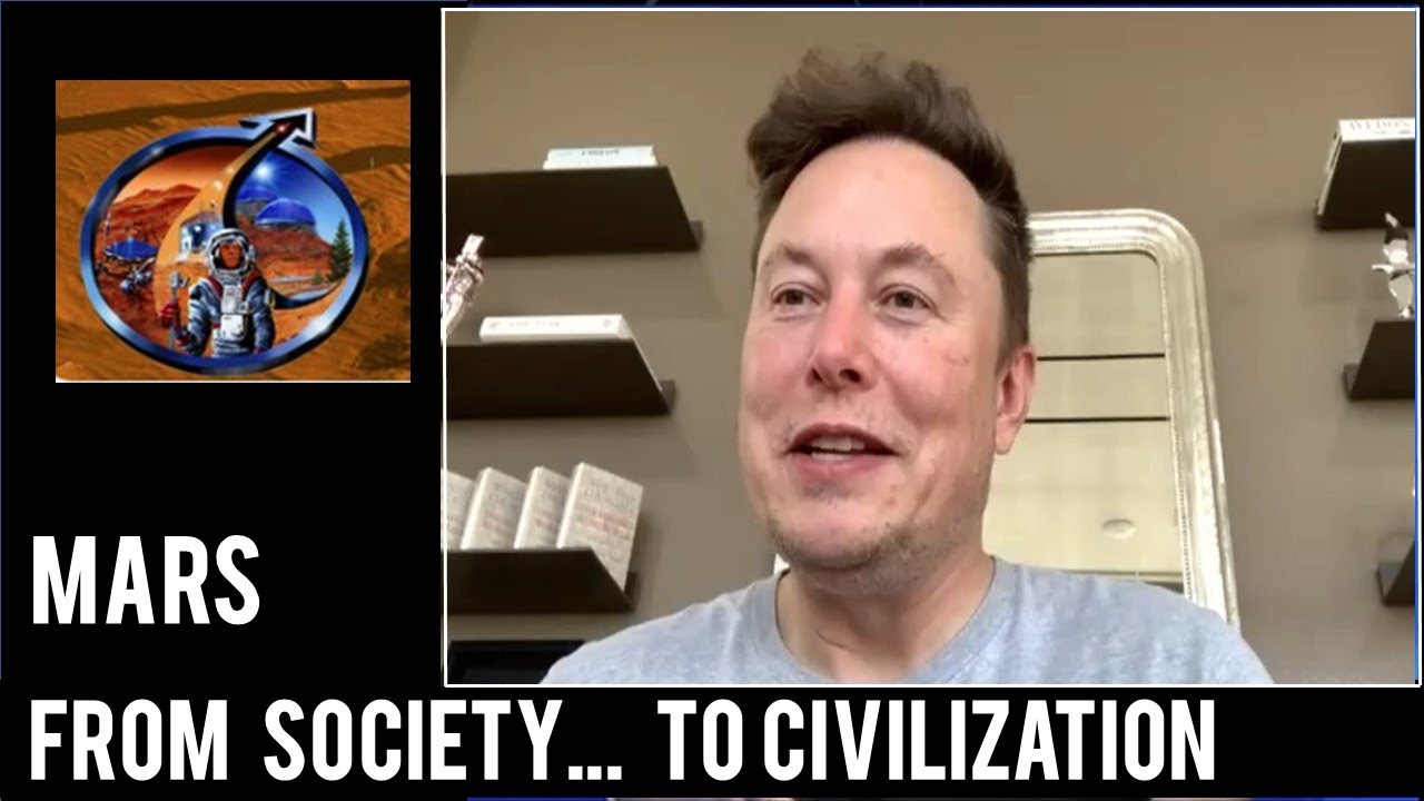Elon Musk Chat At Mars Society Convention 2020.
