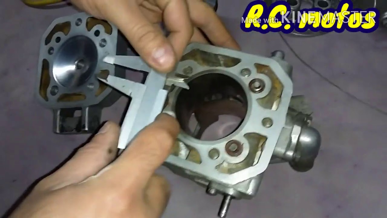 KMX 125 llevado a 200. Preparando y armando motor. Parte 1.