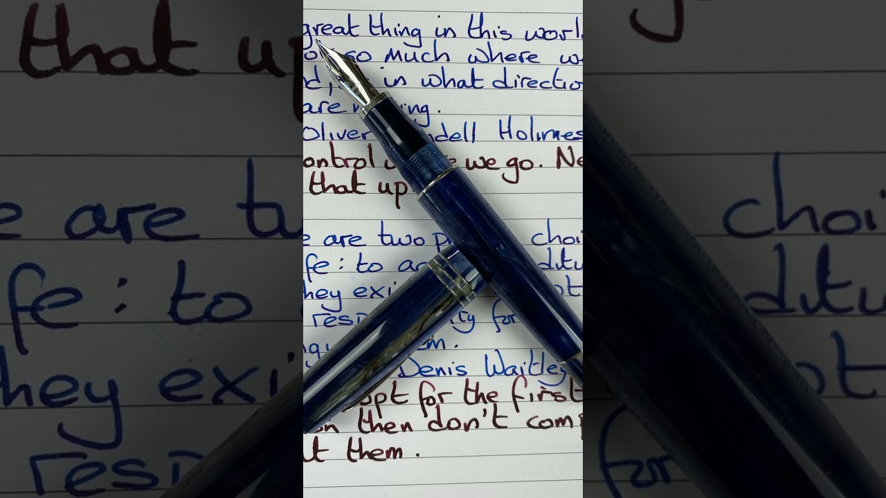 Writing Fri 05 Apr Leonardo Momento Zero Grande and Diamine Jack Frost 