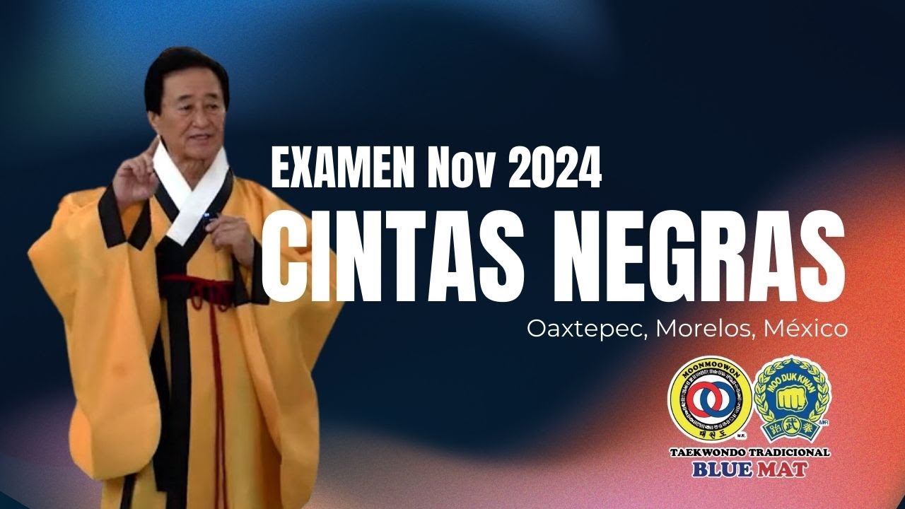 Examen COMPLETO de Cintas Negras nov 2024 Oaxtepec #moonmoowonmoodukkwan