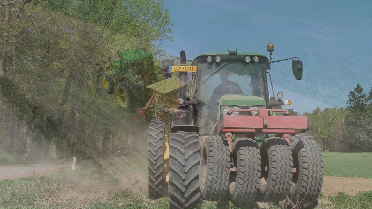 Inzaaien akkerranden voor de patrijs in het Montferlands Massief (april 2020) - Ad van Roosendaal