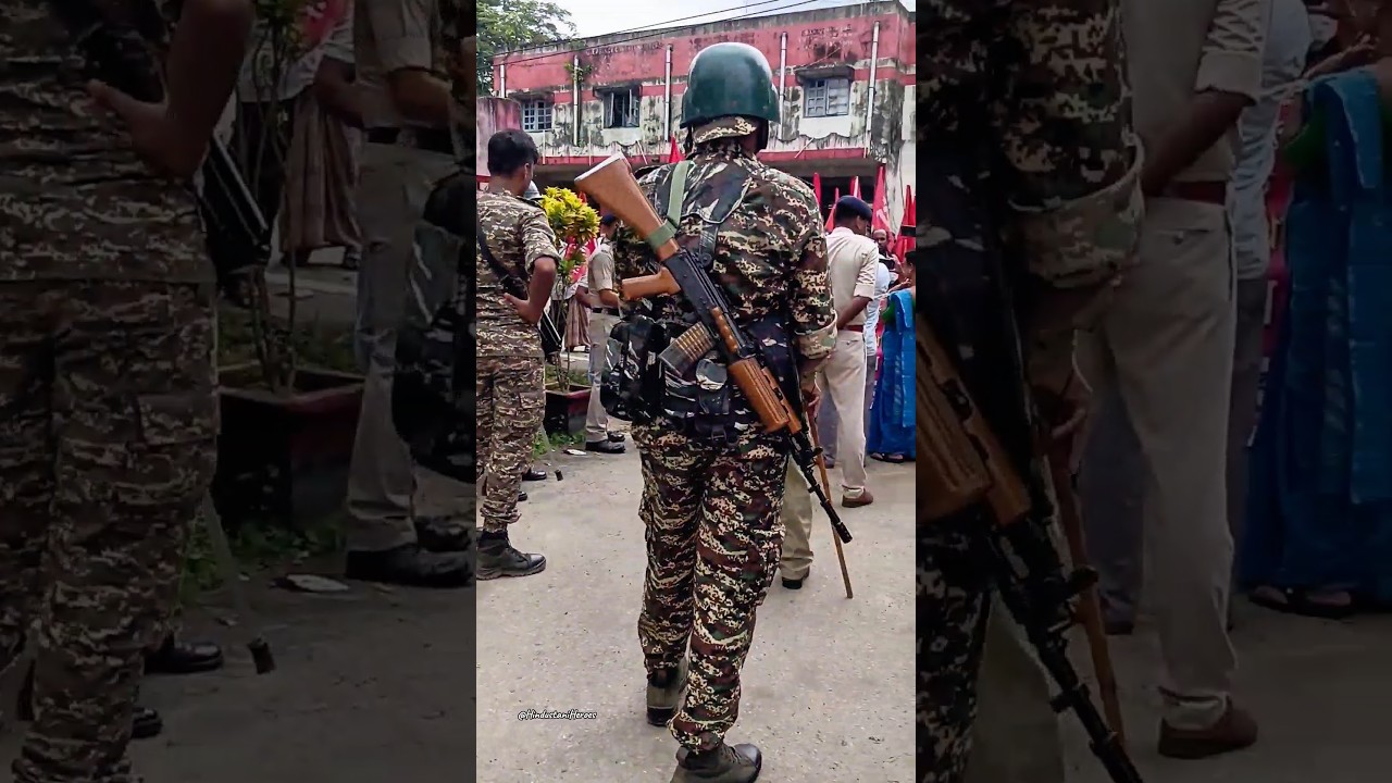 Central Reserve Police Force CRPF on duty time#sscgd#military#crpf#motivation#status#tripura#defence
