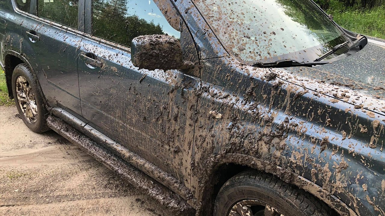 ! Nissan X Trail T31 / ТЕСТ - Драйв на Бездорожье БЕЗ ПОДГОТОВКИ / Полевая Дорога После Дождя