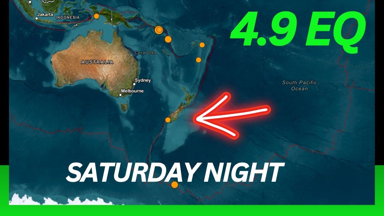 4.9 Earthquake New Zealand.. Hawaii Earthquake activity ramping up. Saturday Night update.