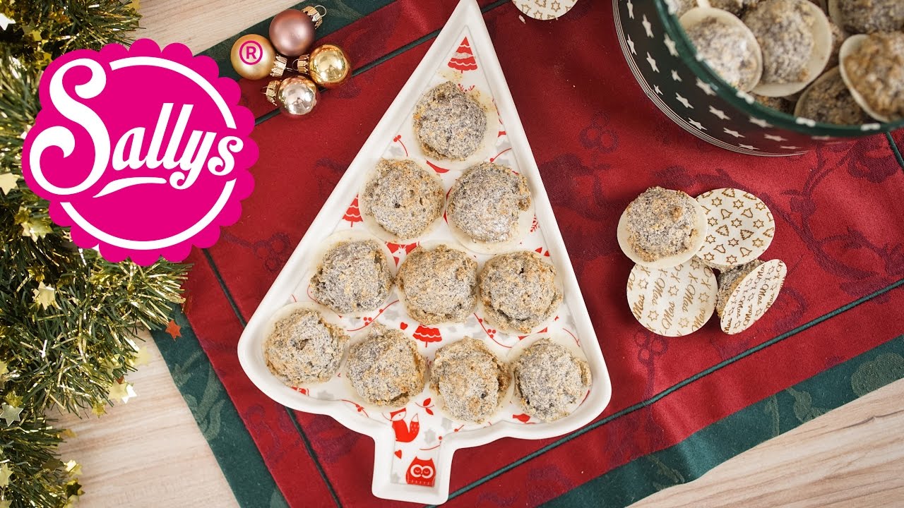 Mandelmakronen / einfaches Weihnachtsgebäck / Sallys Welt
