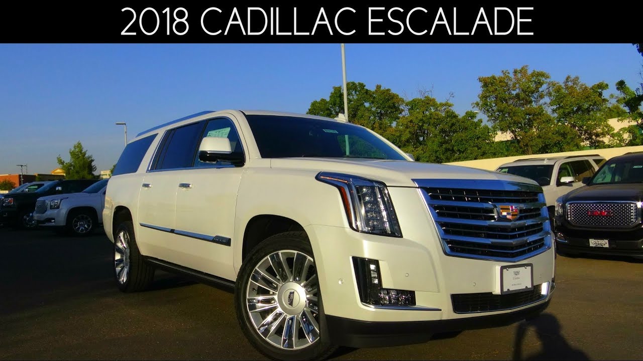 Обзор Cadillac Escalade ESV Platinum 6.2 L V8 2018 года