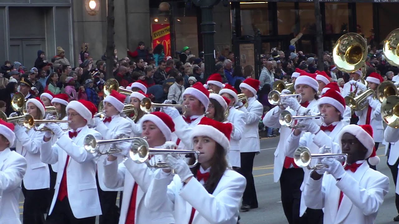 Georgia Bridgemen - Lowndes High Band @ McDonald's Thanksgiving Day Parade Chicago