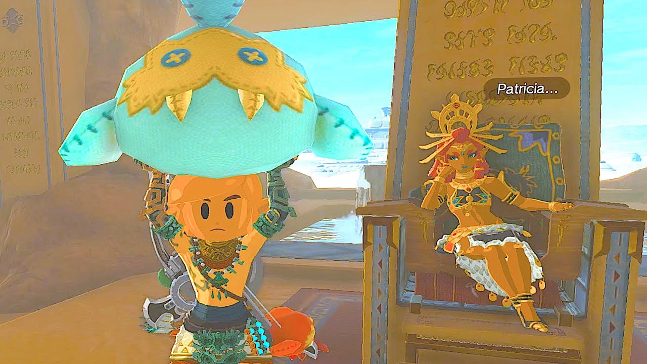 I only just realised Riju could do this..