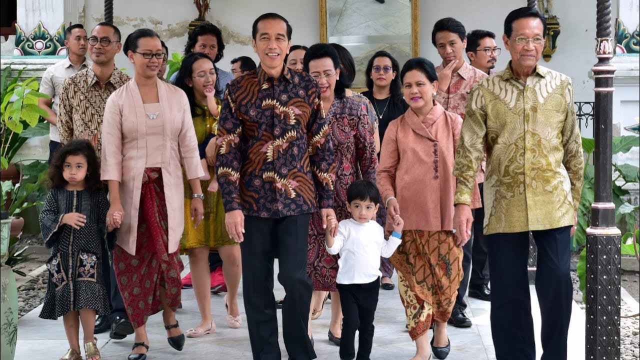 Presiden Jokowi Silaturahmi dengan Keluarga Sri Sultan Hamengkubuwono X, Yogyakarta, 7 Juni 2019