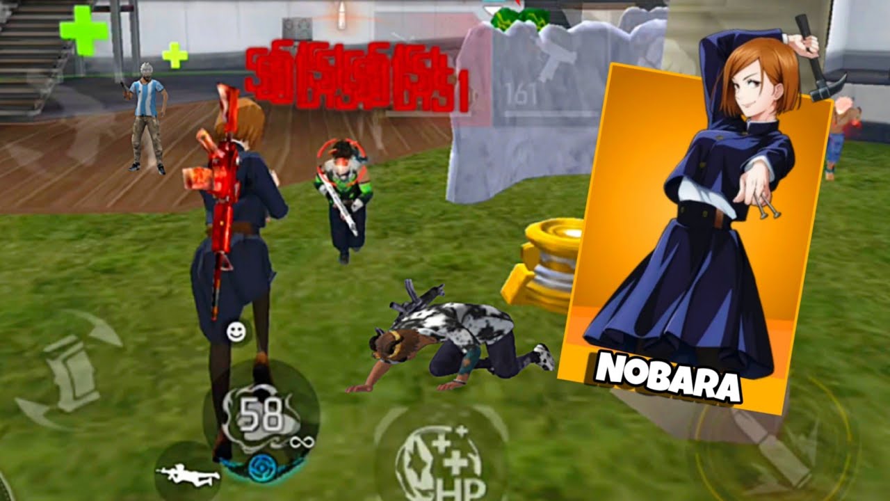 AMASSANDO TODO MUNDO COM O NOVO CONJUNTO DA NOBARA, FREE FIRE NOVA ATUALIZAÇÃO 