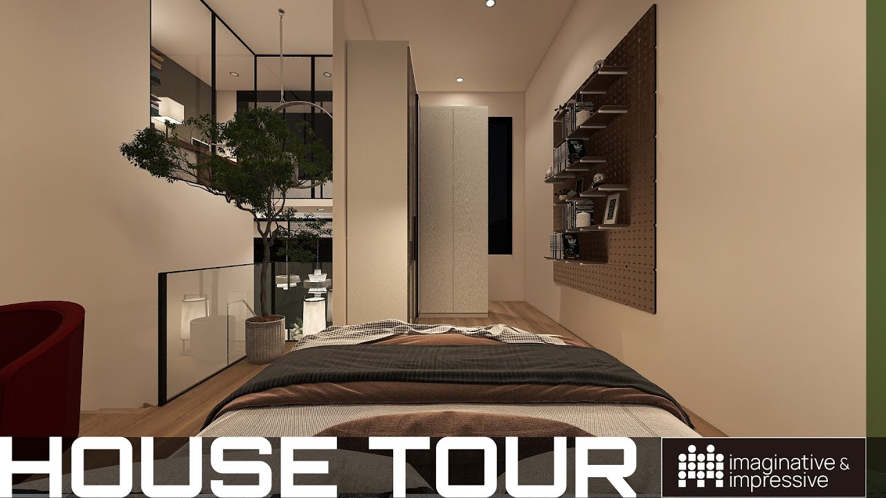 Tiny House Design: 7x5 Sleek yet Artistic — A Split-Level Tiny House That Fits Luxury on a Small Lot