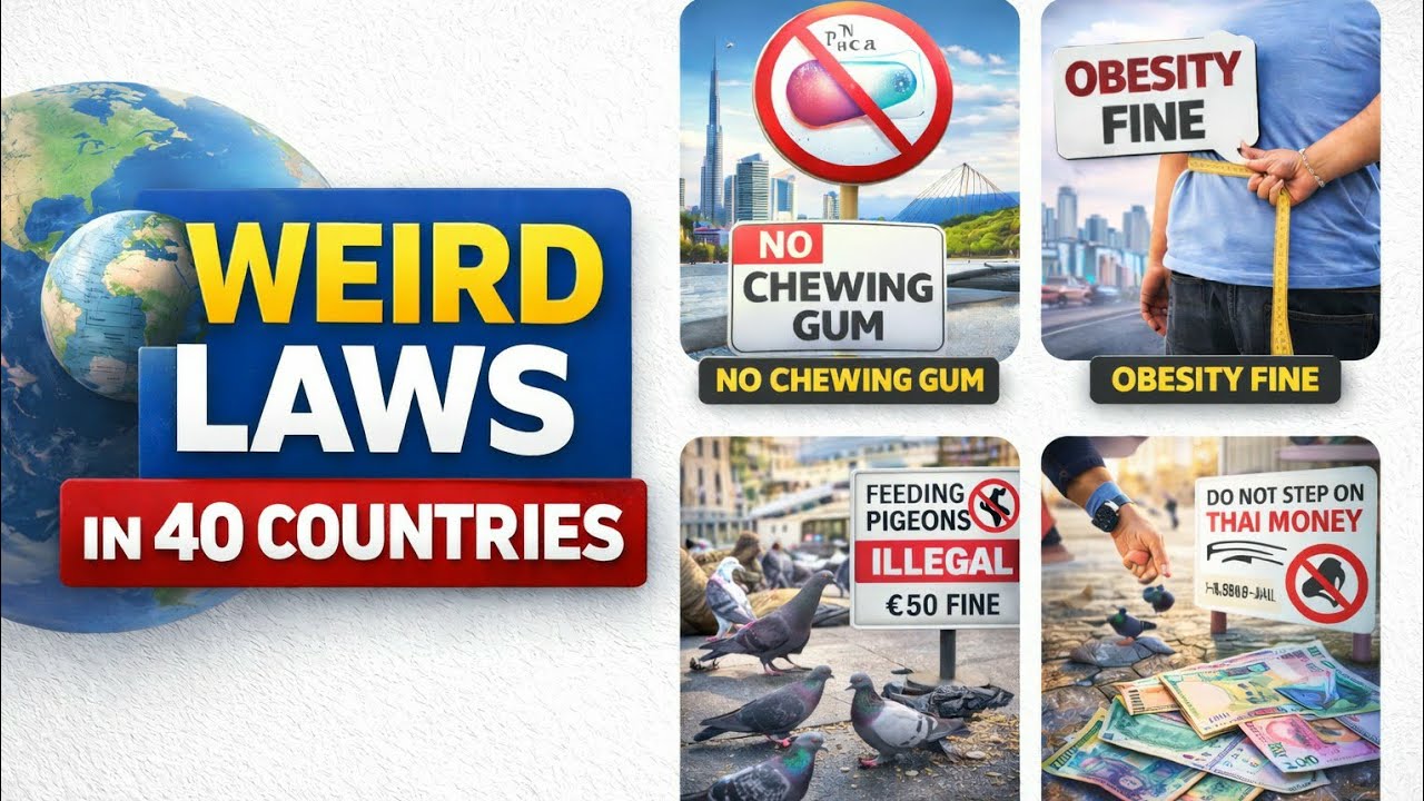 Countries With The Strangest Laws In The World 🌍 You Won’t Believe