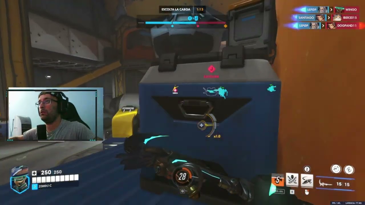 Probando la Actualizacion de Overwatch!!! - Gameplay 1-