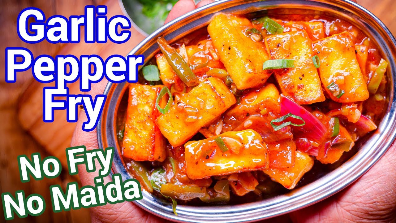 5-Minute Pepper Garlic Paneer - Quick & Easy Paneer Fry Recipe | Perfect Tea-Time or Party Starter