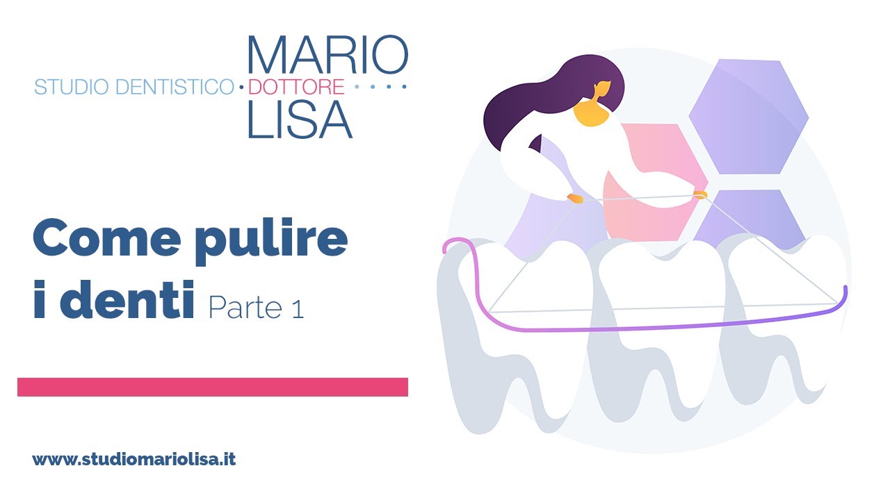 STUDIO MARIO LISA - Come si puliscono bene i denti? Parte#1