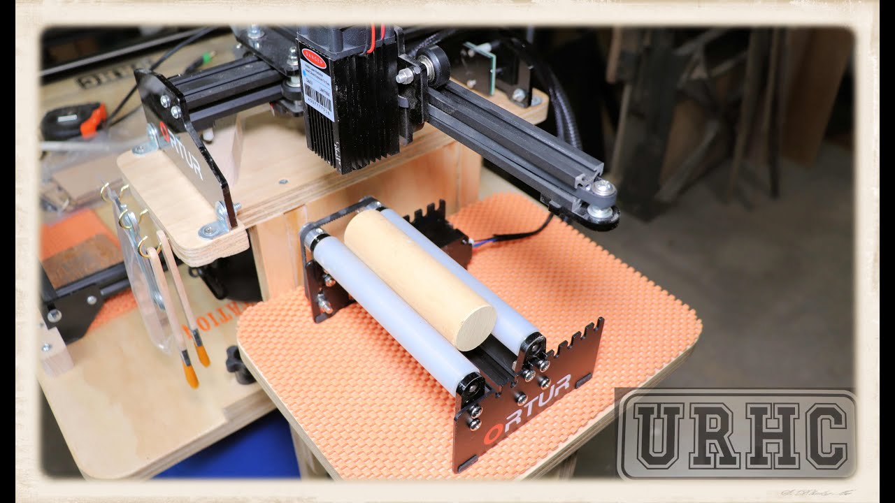 Ortur Rotary Roller For Laser Engravers Assembly, Issues, And First Impressions