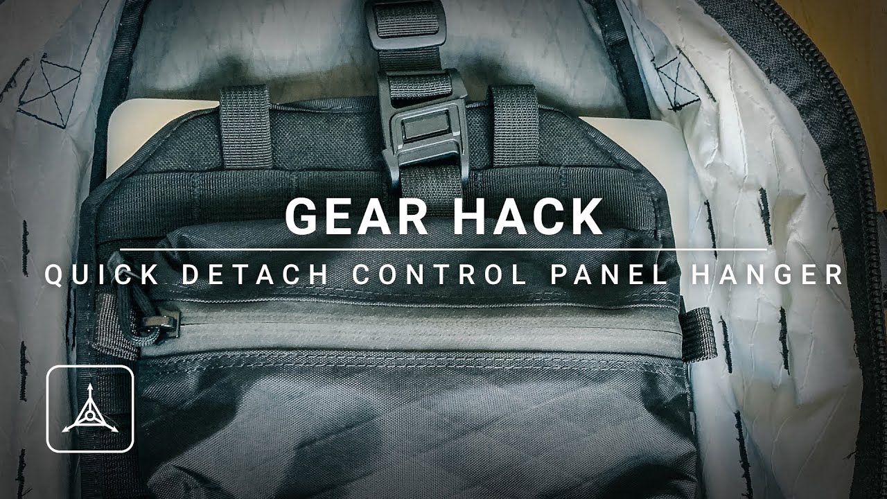 Gear Hack : Quick Detach Control Panel Hanger