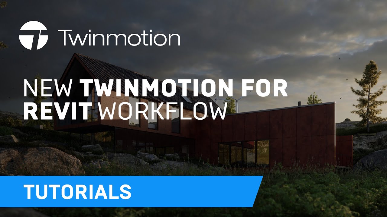 New Twinmotion For Revit Workflow | Twinmoton tutorial