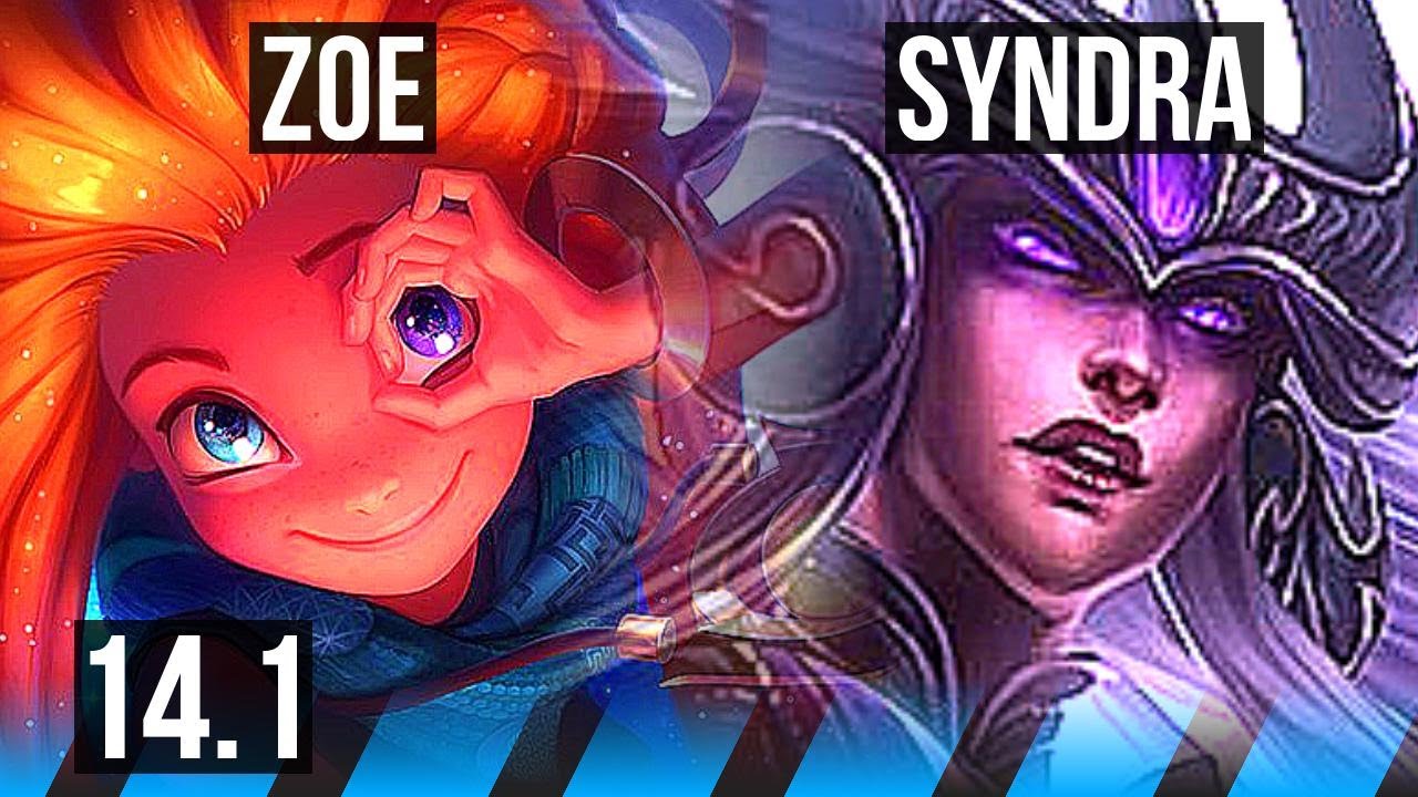 ZOE vs SYNDRA (MID) | Comeback, Legendary, 12/4/11 | KR Diamond | 14.1