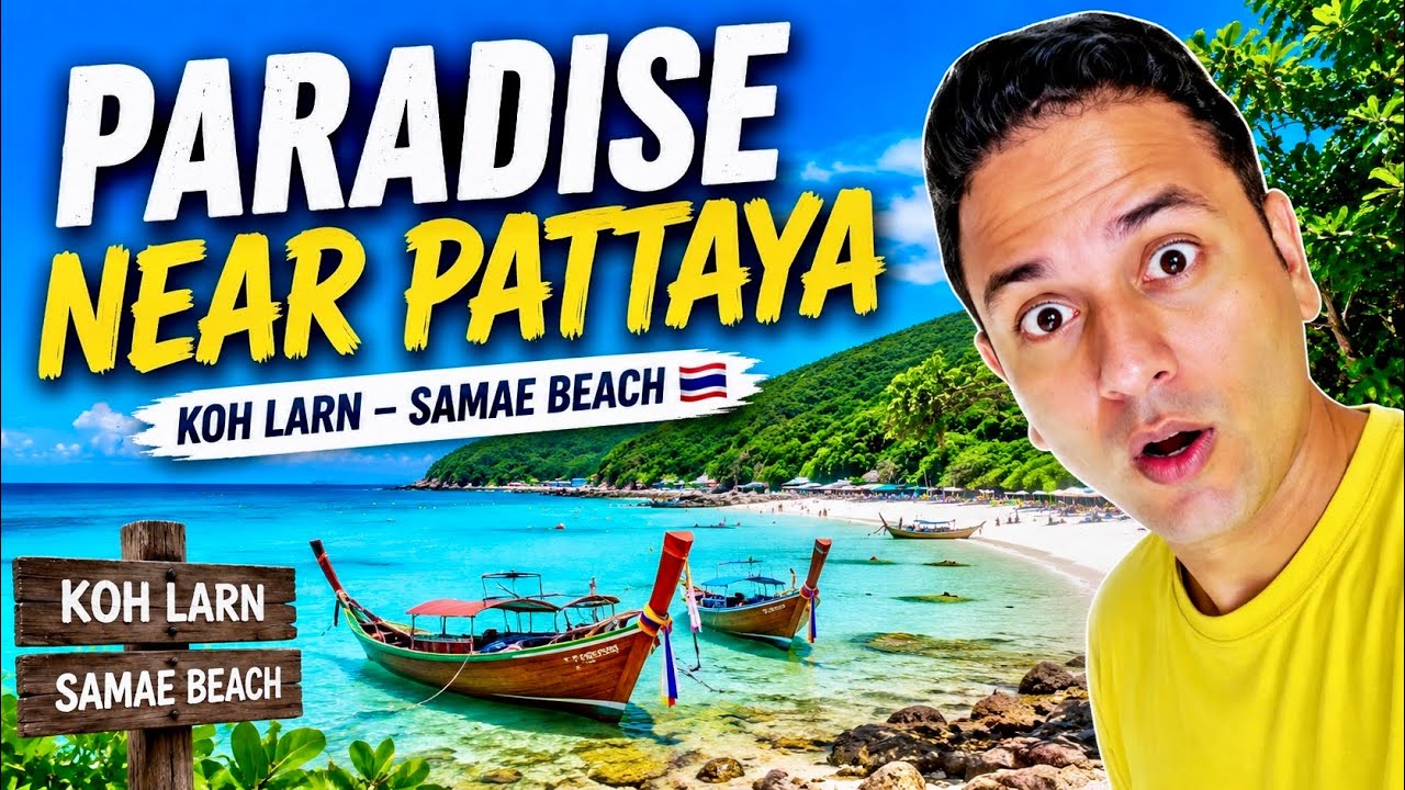 Samae Beach – Koh Larn 🇹🇭 Pattaya Vlog: This Beach Shocked Me!