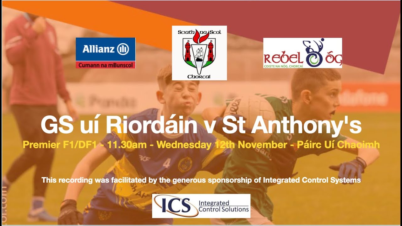 St Anthony's v GS uí Riordáin