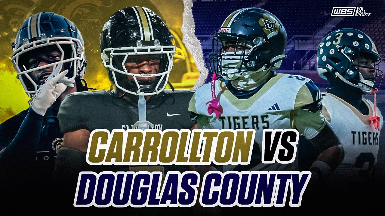 6A Playoff Preview⁉️👀 | Carrollton vs Douglas County Full Game Highlights (10/31/25)