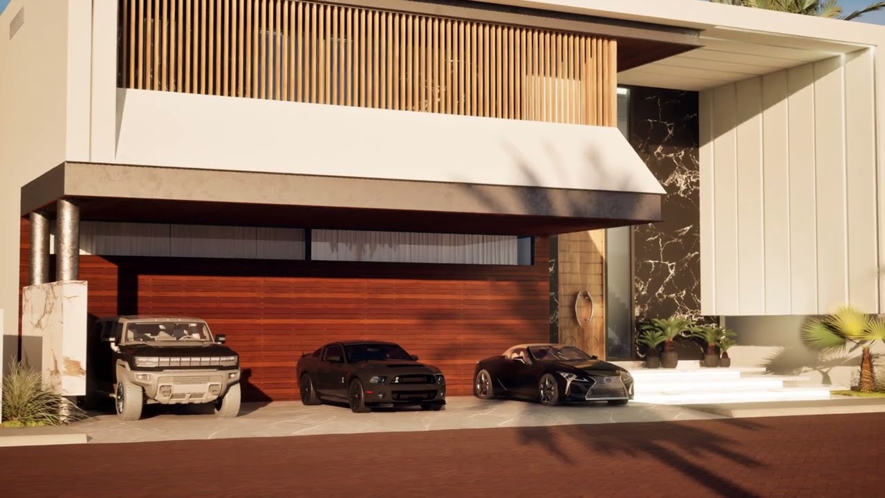 DISEÑO DE RESIDENCIA MODERNA EN MARINA - MAZATLÁN.