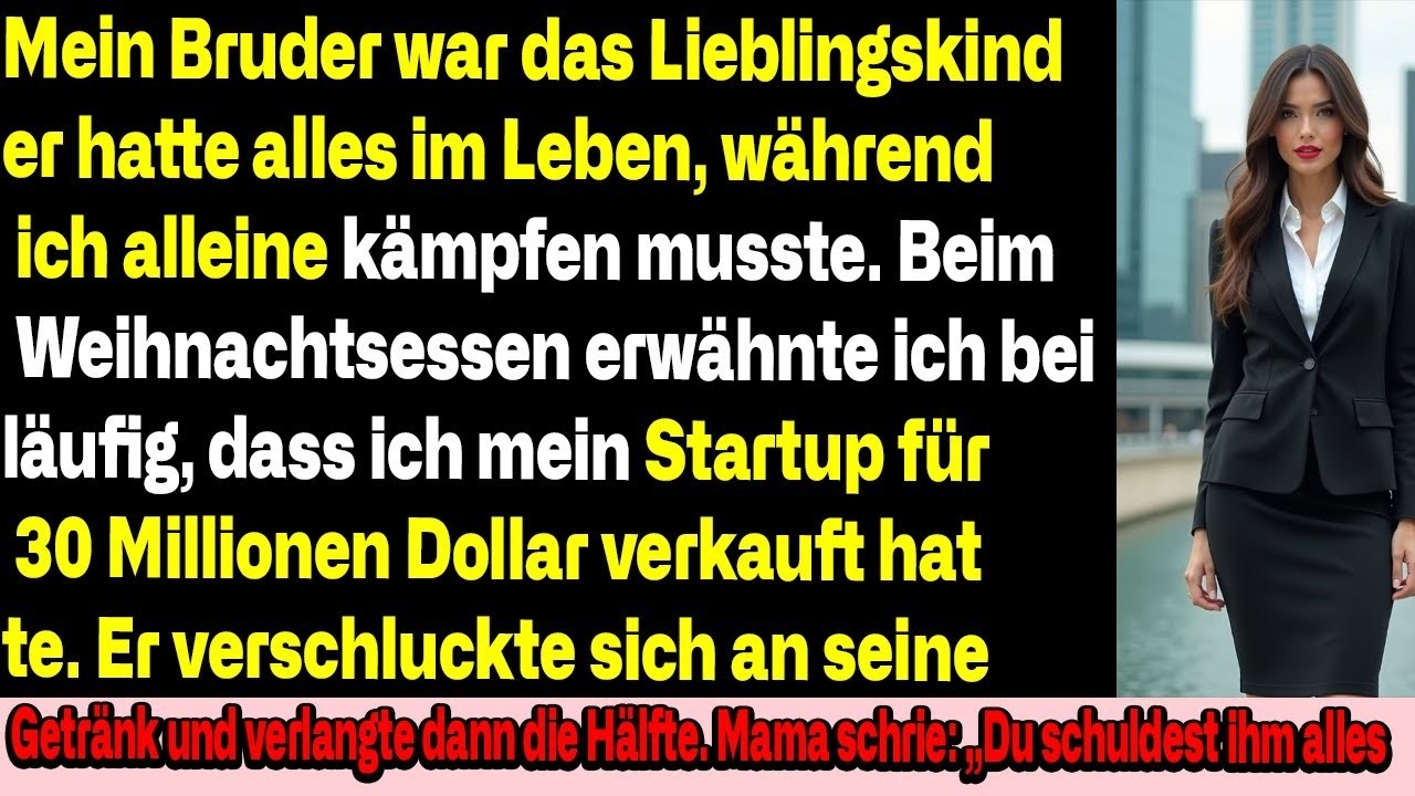 Ich verkaufte meine Firma für 30 Mio. – meine Familie verlangte die Hälfte.